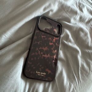 Kate Spade Tortoise Shell iPhone 17 max Case Mate